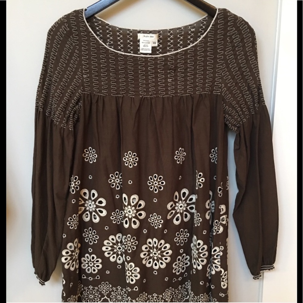 Long sleeve Sophie Max baby doll shirt